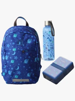 Pure Norway Rygsæk Univers, Skolestartsæt, Blå