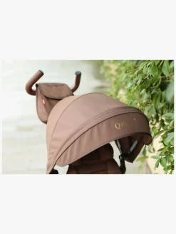 QPlay Rito Delux 6-i-1 Sammenklappelig Trehjulet Cykel, Brun