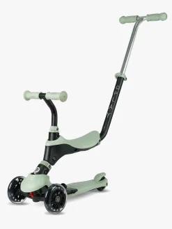QPlay Sema Pro 5-in-1 Trehjulet Løbehjul, Grøn