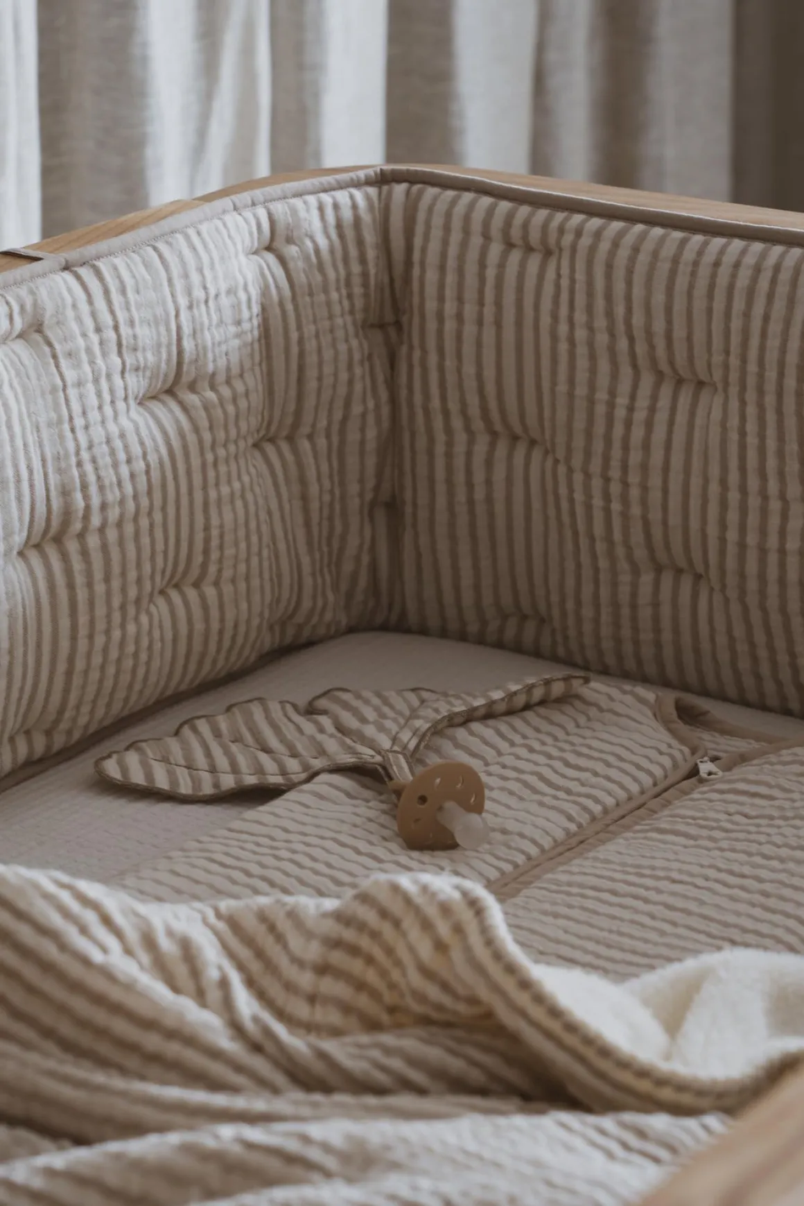 Quax Musselin Sovepose 0-6M, Stripes