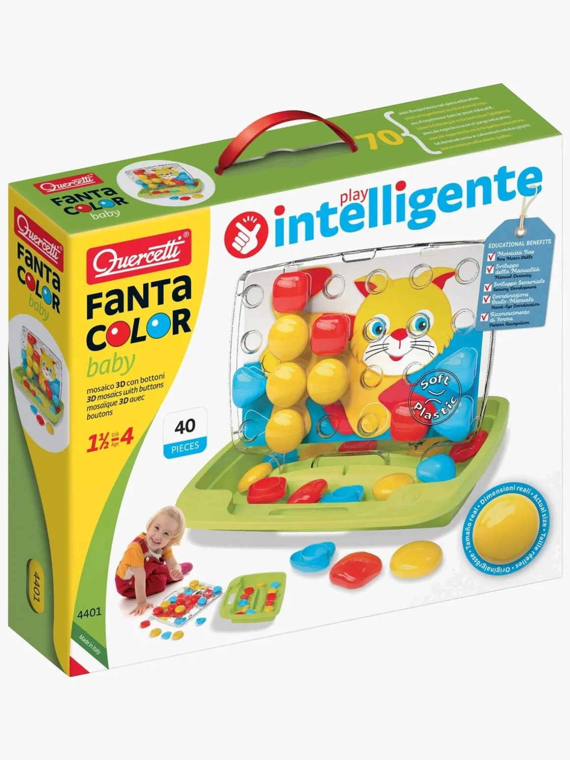 Quercetti FANTACOLOR Pegart Baby