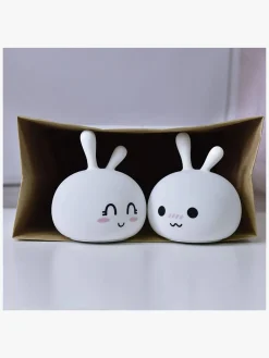 Rabbit & Friends Lampe Stor Kanin, Happy Hvid