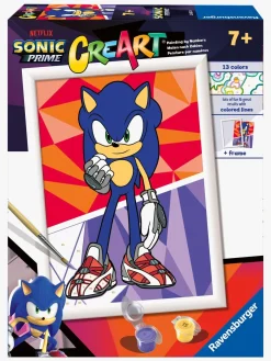 Ravensburger CreArt Sonic Prime Malesæt