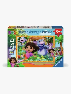 Ravensburger Dora Udforskeren Puslespil 2x12 Brikker