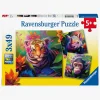 Ravensburger Jungle Babies Puslespil 3x49 Brikker