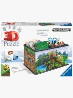 Ravensburger Minecraft 3D-puslespil Skattekiste 108 Brikker