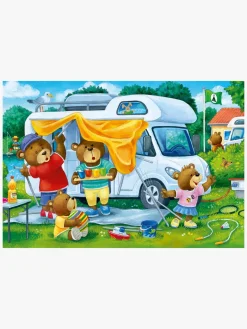 Ravensburger Puslespil Camping 2x24 Brikker