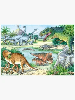 Ravensburger Puslespil Dinosaurusser på Land & i Vand 2x24 Brikker