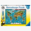 Ravensburger Puslespil Dyrenes Verden 300 Brikker