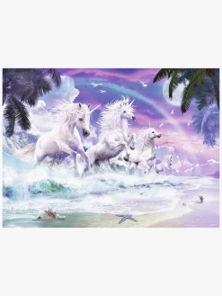 Ravensburger Puslespil Enhjørninger På Strand 150 Brikker