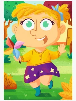 Ravensburger Puslespil Mix & Match Farverigt Tøj 3x24 Brikker