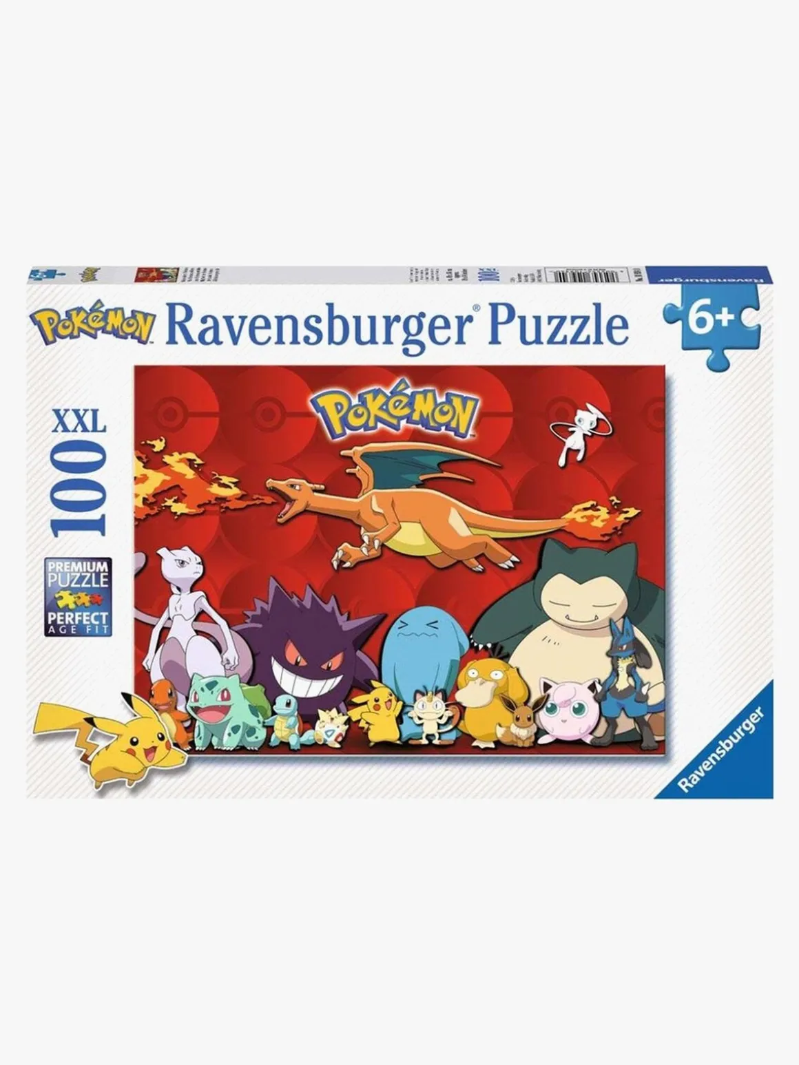 Ravensburger Puslespil Min Favorit Pokémon, 100 Brikker
