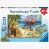 Ravensburger Puslespil Pirates and Mermaids 2x24 Brikker