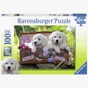 Ravensburger Puslespil Rejsende Hundehvalpe 100 Brikker