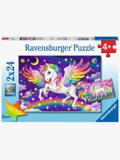 Ravensburger Puslespil Unicorn & Pegasus 2x24 Brikker