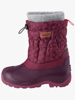 Reima Ivalo Vinterstøvler, Dark Berry