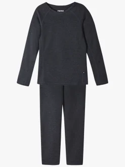 Reima Lani Skiundertøj, Black Melange