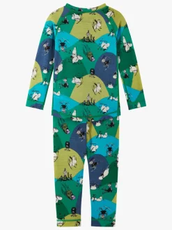 Reima Mumitroldene Trivsam Skiundertøj, Enchanted Green