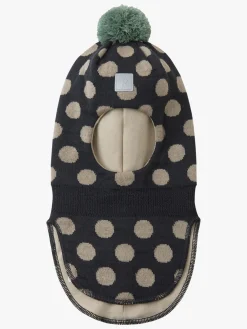 Reima Polkka Elefanthue Uldblanding, Black