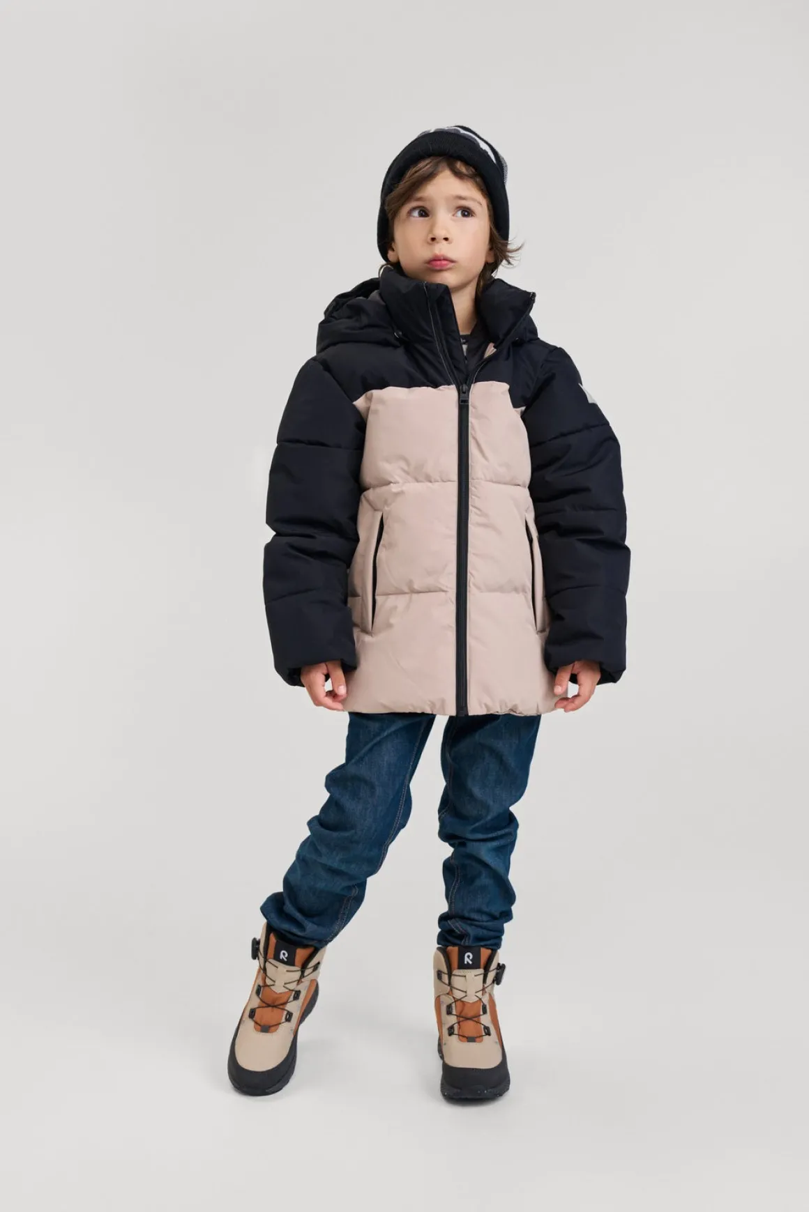 Reima Tenhola Vinterjakke, Earthy Beige