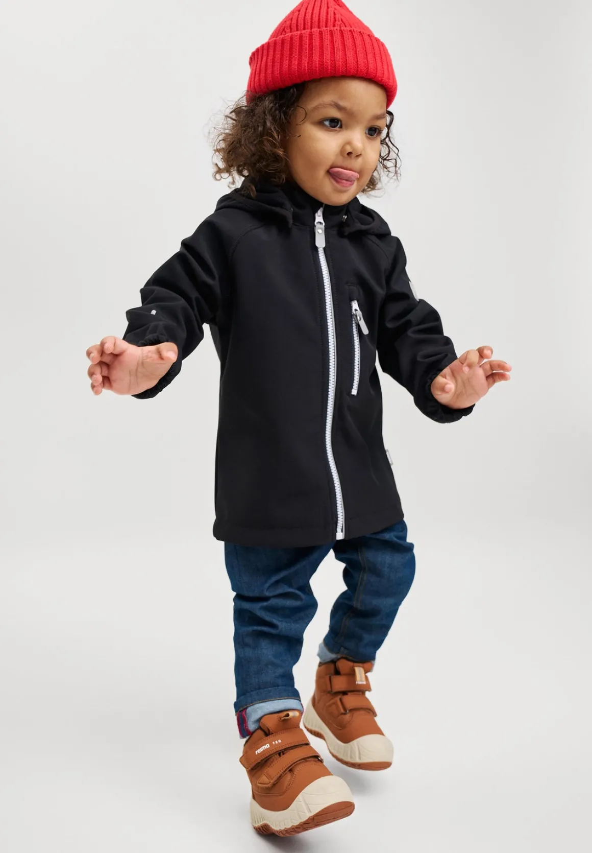 Reima Vantti Softshelljakke, Sort