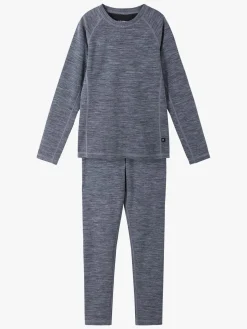 Reima Villoista Skiundertøj, Grey Melange