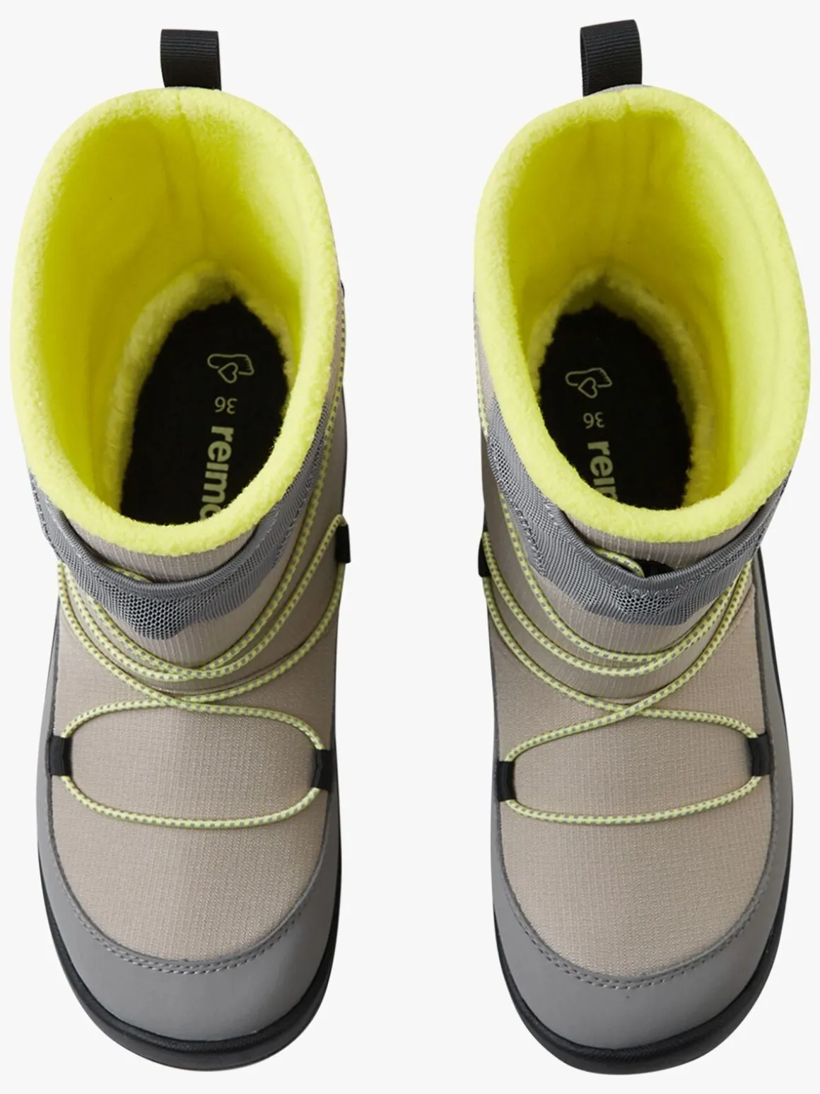 Reimatec Ensilumi Barefoot Jr Vinterstøvler, Earthy Beige