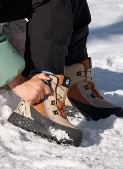 Reimatec Hallava Quicklock Vinterstøvler, Earthy Beige