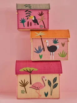 Rice Opbevaringskurve Fugle 3-i-1, Multi