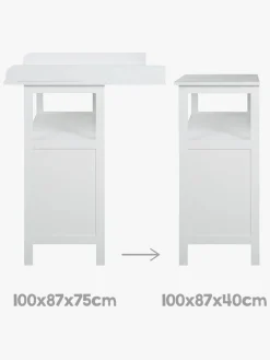 Roba Hamburg Puslekommode inkl. Adapter, Taupe