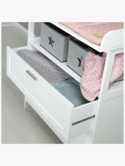 Roba Hamburg Puslekommode inkl. Adapter, White