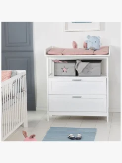 Roba Hamburg Puslekommode inkl. Adapter, White