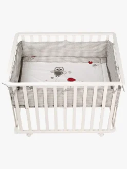 Roba Kravlegård med Hjul & Sengehest, Adam & Owl White