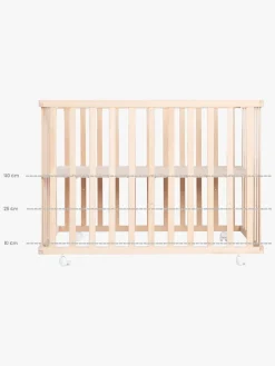 Roba Kravlegård med Hjul & Sengehest, Jumbotwins Wood