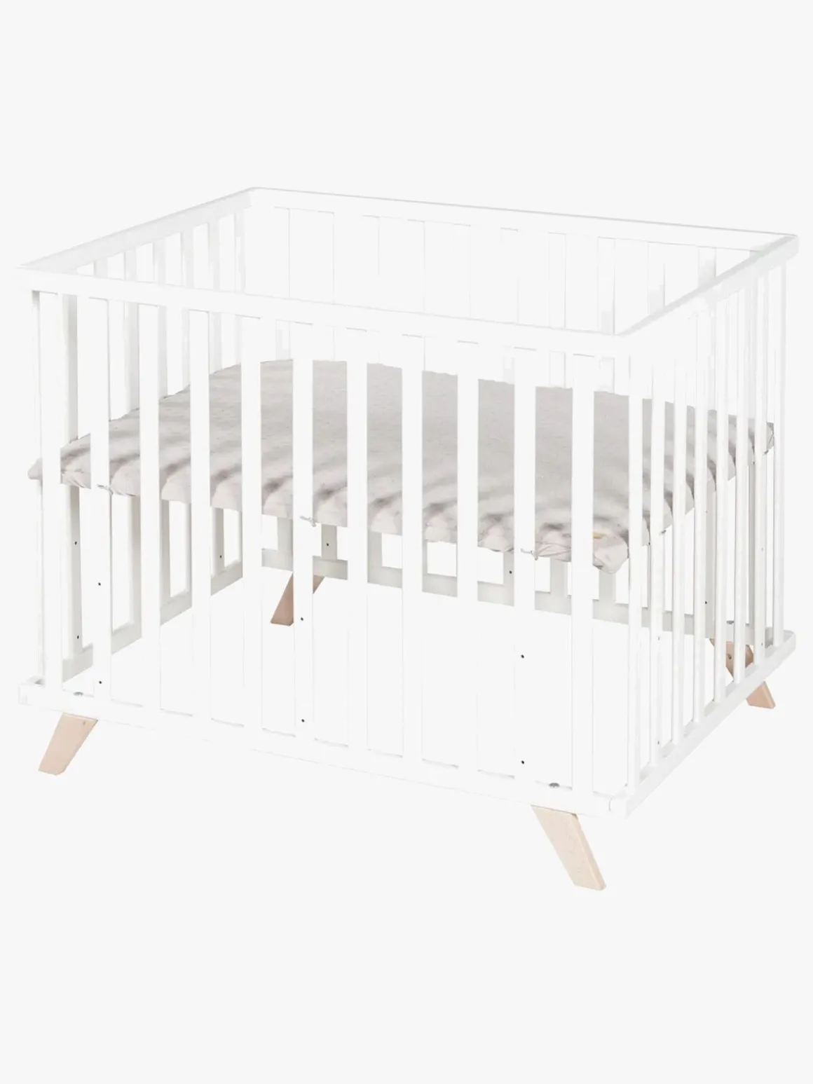 Roba Lil Planet Kravlegård På Fod, White & Grey