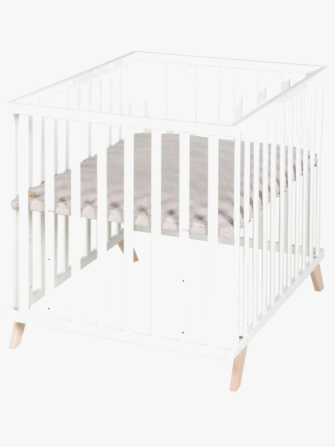 Roba Lil Planet Kravlegård På Fod, White & Grey