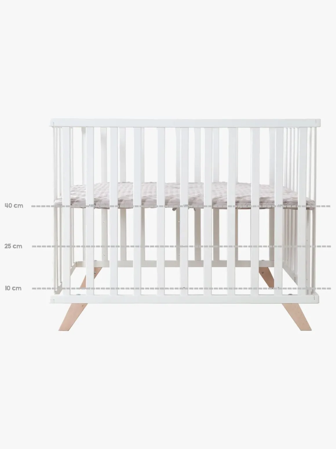 Roba Lil Planet Kravlegård På Fod, White & Grey