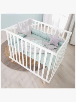 Roba Lil Planet Kravlegård På Fod, White & Frosty Green