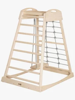 Roba Montessori Indendørs Legetårn med Gynge, Natural/Grey