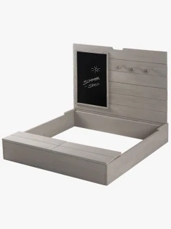 Roba Sandkasse med Låg, Grå