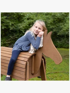 Roba Udendørslegehest 123 cm, Brun