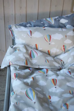 Rätt Start Sengesæt 150x210 Luftballon 2 Dele, Greige