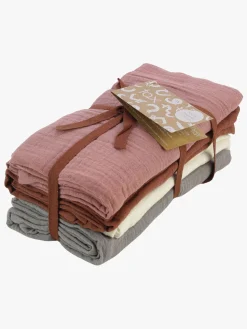 Rätt Start Stofble 4-pak Tax, Lyserød/Grå