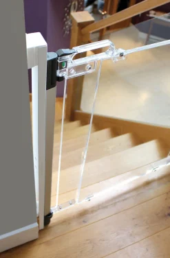 Safe & Care SafeGate Baseboard Sikkerhedssæt, Hvid