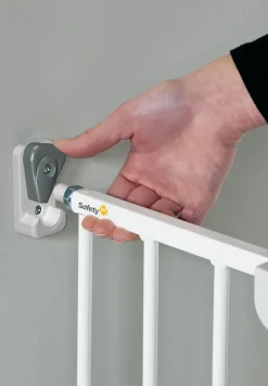 Safety 1st Wall Fix Extending Skruegitter Metal, White