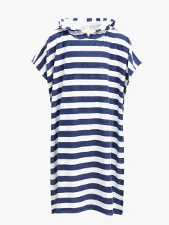 Saltabad Apelviken Badeponcho, Navy White