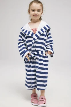 Saltabad Badekåbe, Navy white