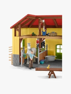 Schleich Farm World Legesæt Hestestald