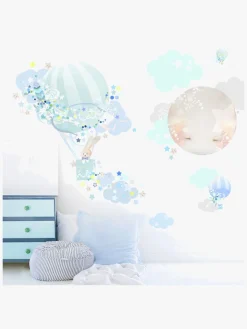 Schmooks Wallsticker Hot Air, Blue