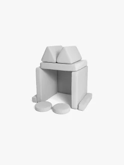 Shappy Play Bygbar Sofa 160x80 cm, Lysegrå